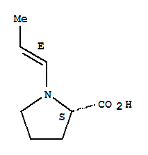 (9ci)-1-(1e)-1-丙烯基-L-脯氨酸结构式_724459-18-1结构式