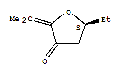 3(2H)-furanone, 5-ethyldihydro-2-(1-methylethylidene)-, (5s)-(9ci) Structure,724477-80-9Structure