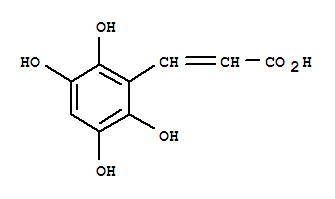 (9ci)-3-(2,3,5,6-四羟基苯基)-2-丙酸结构式_727422-52-8结构式