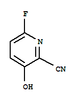 (9ci)-6-氟-3-羟基-2-吡啶甲腈结构式_727736-71-2结构式