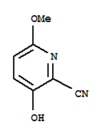 (9ci)-3-羟基-6-甲氧基-2-吡啶甲腈结构式_727736-72-3结构式