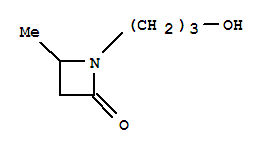 (9ci)-1-(3-羟基丙基)-4-甲基-2-氮杂啶酮结构式_727739-39-1结构式