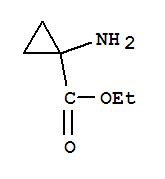 1-氨基环丙烷羧酸乙酯结构式_72784-47-5结构式