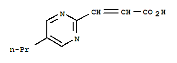 (9ci)-3-(5-丙基-2-嘧啶)-2-丙酸结构式_72790-22-8结构式