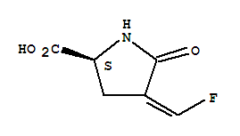 L-proline, 4-(fluoromethylene)-5-oxo-(9ci) Structure,728034-35-3Structure