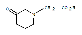 (9ci)-3-氧代-1-哌啶乙酸结构式_728857-06-5结构式