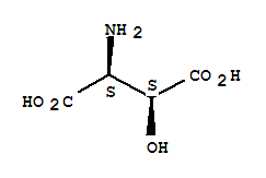 L(-)-threo-3-羟基天冬氨酸结构式_7298-99-9结构式