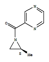 (s)-(9ci)-2-甲基-1-(吡嗪羰基)-氮丙啶结构式_73058-39-6结构式