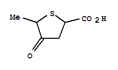 2-Thiophenecarboxylicacid,tetrahydro-5-methyl-4-oxo-(7ci,9ci) Structure,73168-71-5Structure