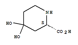 (s)-(9ci)-4,4-二羟基-2-哌啶羧酸结构式_732225-51-3结构式