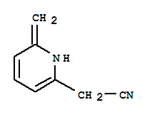 (9ci)-1,6-二氢-6-亚甲基-2-吡啶乙腈结构式_732231-57-1结构式