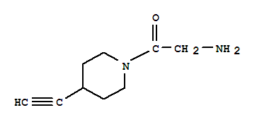 (9ci)-1-(氨基乙酰基)-4-乙炔-哌啶结构式_732242-82-9结构式