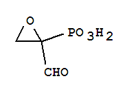 (9ci)-(2-甲酰基环氧乙烷)-磷酸结构式_732927-58-1结构式