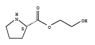 L-proline, 2-hydroxyethyl ester (9ci) Structure,733697-14-8Structure
