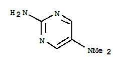 (9ci)-n5,n5-二甲基-2,5-嘧啶二胺结构式_73418-85-6结构式