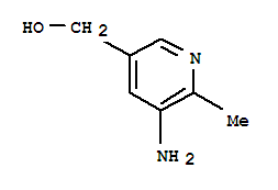 (9ci)-5-氨基-6-甲基-3-吡啶甲醇结构式_735212-17-6结构式