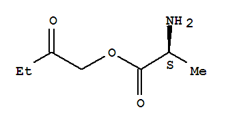 (9ci)-2-氧代丁酯L-丙氨酸结构式_736086-08-1结构式