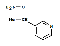 (9CI)-3-[1-(氨基氧基)乙基]-吡啶结构式_736871-52-6结构式