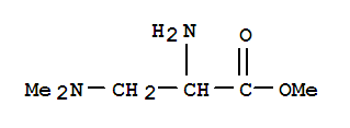 (9ci)-3-(二甲基氨基)-丙氨酸甲酯结构式_736921-14-5结构式