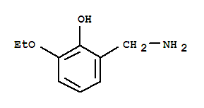 (9CI)-2-(氨基甲基)-6-乙氧基-苯酚结构式_736946-64-8结构式