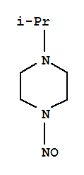 (9ci)-1-(1-甲基乙基)-4-亚硝基-哌嗪结构式_73742-54-8结构式