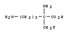 (9ci)-2-(氟甲基)-L-鸟氨酸结构式_73837-15-7结构式