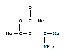 (9ci)-3-(1-氨基亚乙基)-2,4-戊烷二酮结构式_73845-28-0结构式