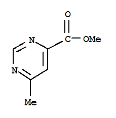 (9ci)-6-甲基-4-嘧啶羧酸甲酯结构式_73955-53-0结构式