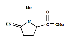 (9ci)-5-亚氨基-1-甲基-脯氨酸甲酯结构式_740039-33-2结构式
