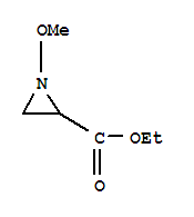 反式-(9ci)-1-甲氧基2-氮丙啶羧酸乙酯结构式_74016-45-8结构式