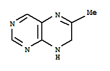 (9CI)-1,7-二氢-6-甲基-蝶啶结构式_74072-25-6结构式