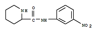 (9ci)-n-(3-硝基苯基)-2-哌啶羧酰胺结构式_740737-46-6结构式