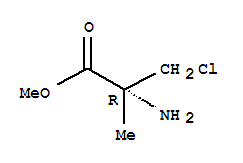 (9ci)-3-氯-2-甲基-L-丙氨酸甲酯结构式_740771-74-8结构式