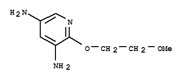 3,5-Pyridinediamine,2-(2-methoxyethoxy)-(9ci) Structure,740772-31-0Structure