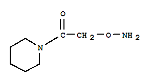(9ci)-1-[(氨基氧基)乙酰基]-哌啶结构式_741246-54-8结构式
