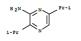 (9CI)-3,6-双(1-甲基乙基)-吡嗪胺结构式_74152-24-2结构式