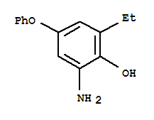 (9CI)-2-氨基-6-乙基-4-苯氧基-苯酚结构式_741629-07-2结构式
