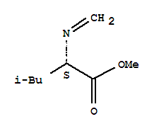 (9ci)-n-亚甲基-L-亮氨酸甲酯结构式_741657-28-3结构式