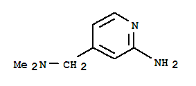 (9ci)-2-氨基-N,N-二甲基-4-吡啶甲胺结构式_741670-71-3结构式