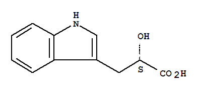 (alphaS)-alpha-羟基-1H-吲哚-3-丙酸结构式_7417-65-4结构式
