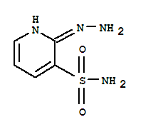 (9ci)-2-肼基-3-吡啶磺酰胺结构式_74186-29-1结构式