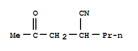 (9ci)-4-氧代-2-丙基-戊腈结构式_74322-92-2结构式