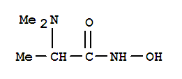 (9CI)-2-(二甲基氨基)-N-羟基-丙酰胺结构式_743379-83-1结构式