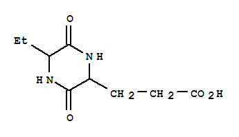 (9ci)-5-乙基-3,6-二氧代-2-哌嗪丙酸结构式_744981-42-8结构式