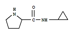 (9ci)-n-环丙基-2-吡咯烷羧酰胺结构式_744992-83-4结构式