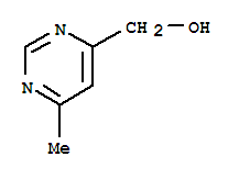 (9ci)-6-甲基-4-嘧啶甲醇结构式_74502-82-2结构式