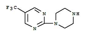 2-(1-哌嗪)-5-三氟甲基嘧啶结构式_745066-18-6结构式