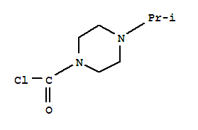 (9ci)-4-(1-甲基乙基)-1-哌嗪羰酰氯结构式_745731-27-5结构式