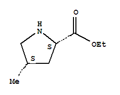 顺式-(9ci)-4-甲基-L-脯氨酸乙酯结构式_745769-71-5结构式