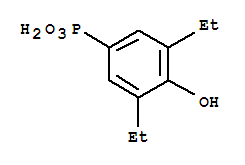 (9ci)-(3,5-二乙基-4-羟基苯基)-磷酸结构式_745779-94-6结构式